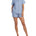 Women's Cornflower Summer Dreaming Linen Shortie Pyjama Set | Magnolia Lounge Australia