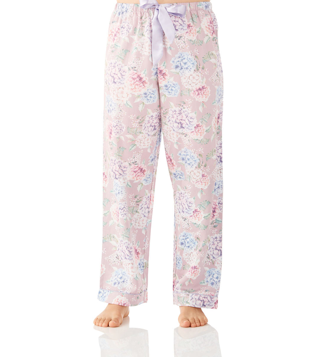 Ariana Floral Viscose Cotton Classic Pyjama Pant Magnolia Lounge