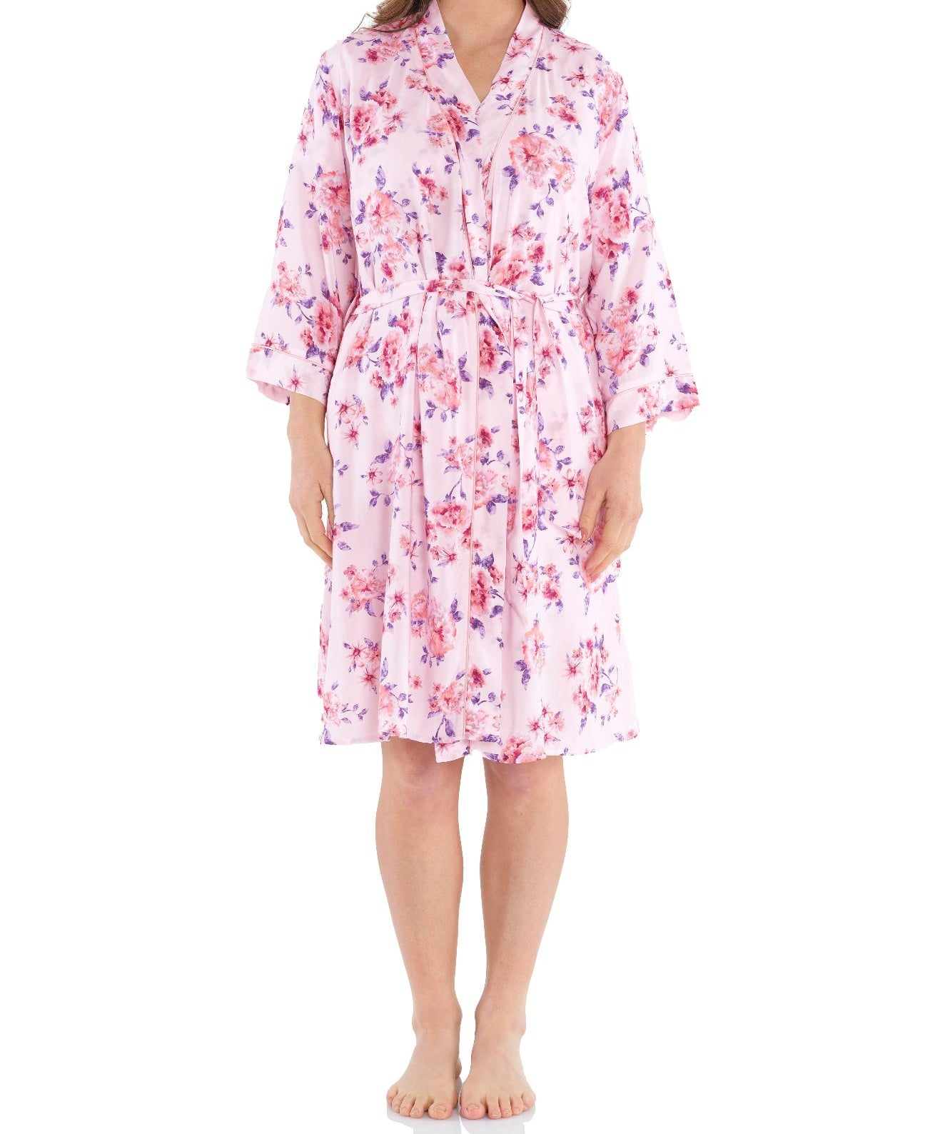 Kyoto Viscose Dressing Gown | Women's Summer Dressing Gowns | Magnolia Lounge Australia