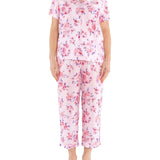 Kyoto Viscose ⅞ Pyjama Set | Women's Summer Pyjamas | Magnolia Lounge Australia