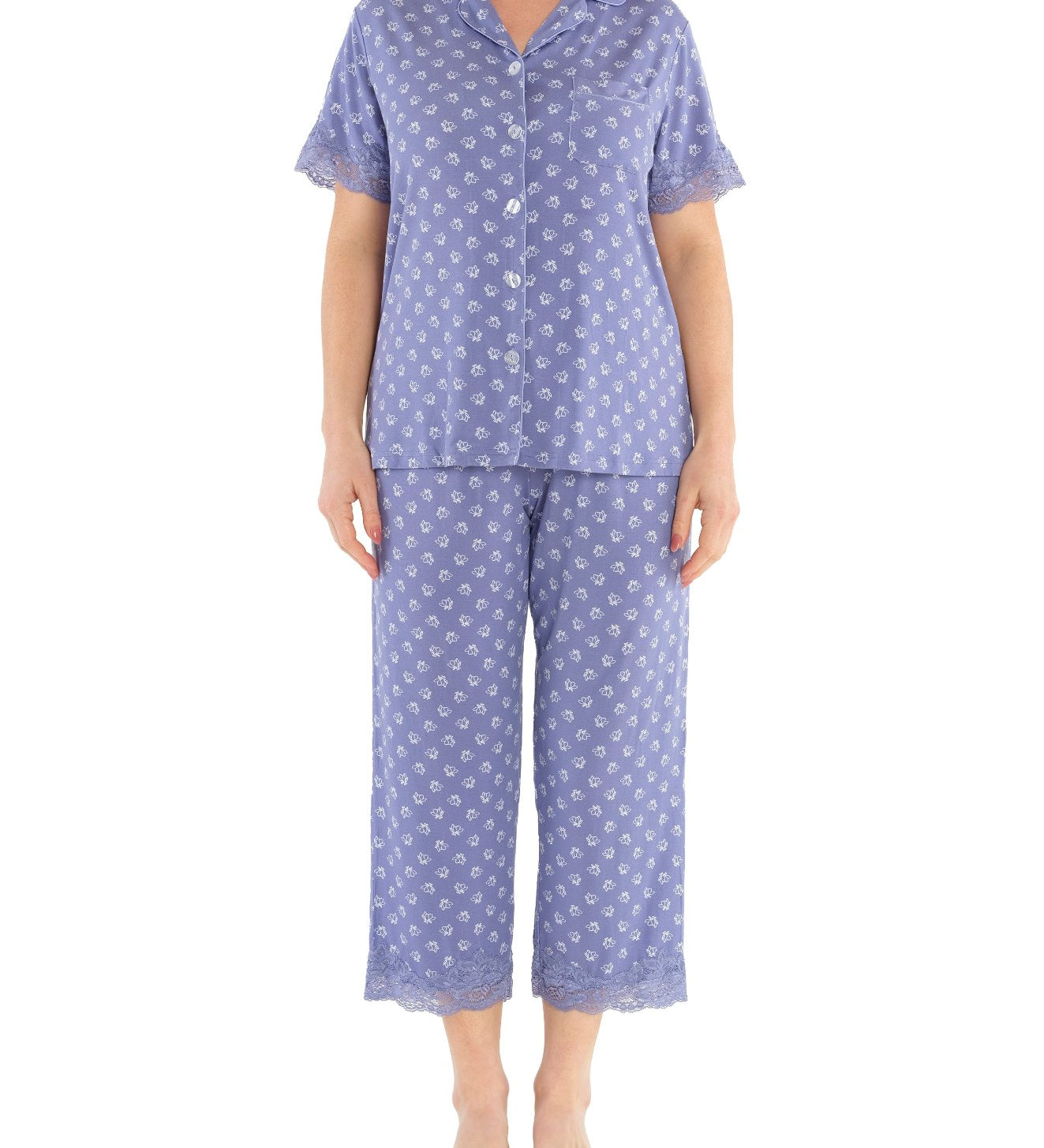 Magnolias Bamboo Cool Pyjama Set - Women's Cooling Pyjamas | Magnolia Lounge Australia