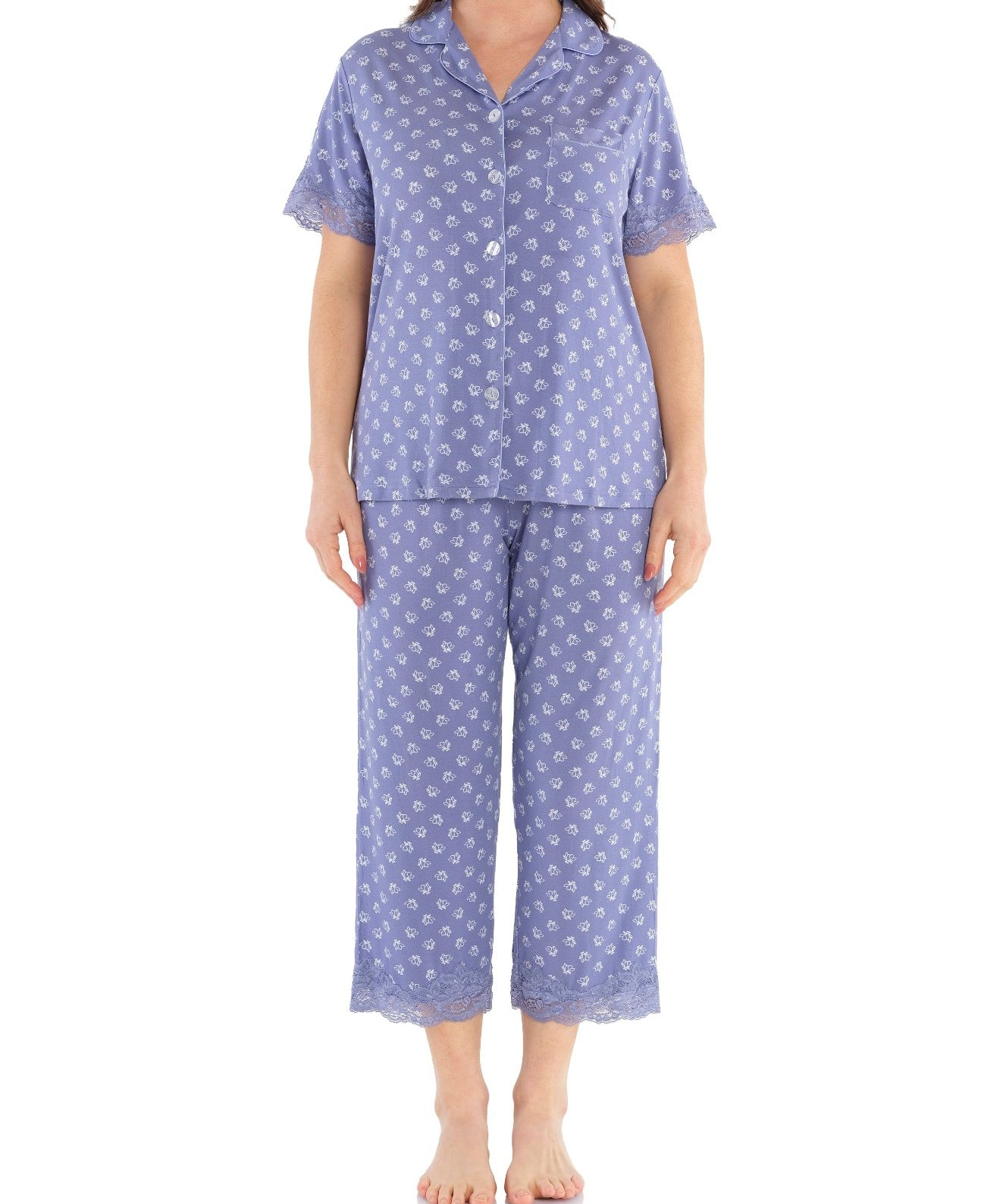 Magnolias Bamboo Cool Pyjama Set - Women's Cooling Pyjamas | Magnolia Lounge Australia