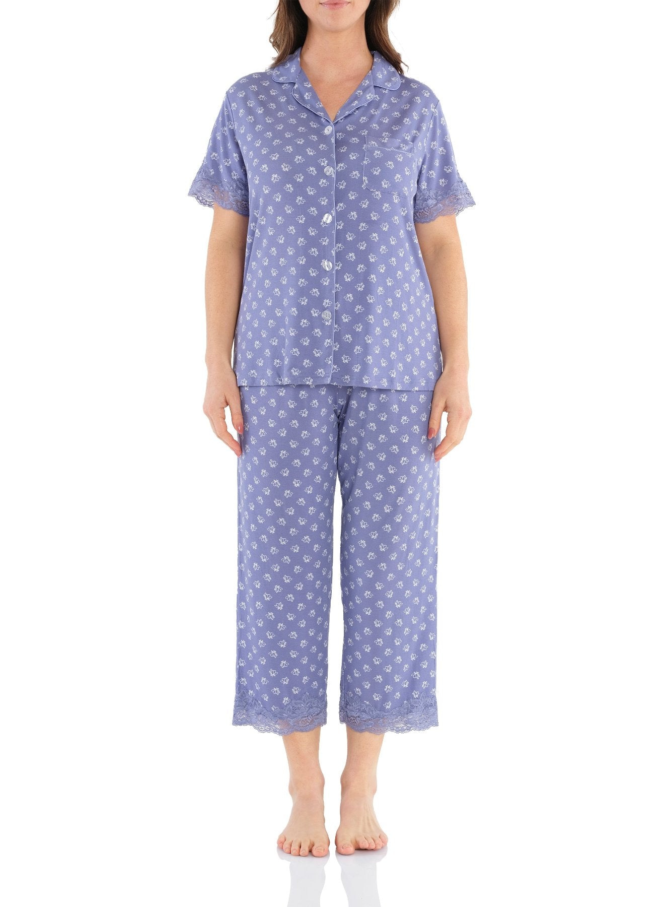 Magnolias Bamboo Cool Pyjama Set - Women's Cooling Pyjamas | Magnolia Lounge Australia