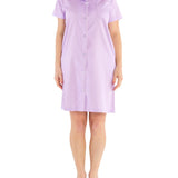 Magnolias Cotton Sateen Wisteria Nightie - Women's Summer Cotton Nighties