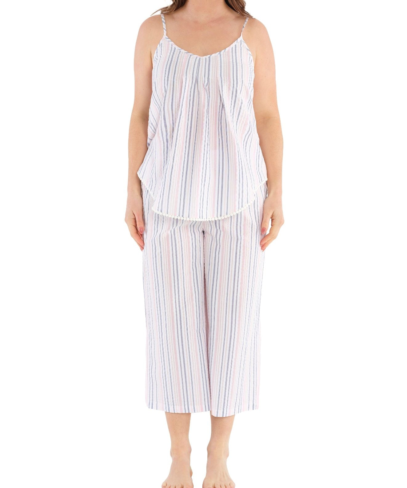 Nara Cotton Cami Pyjama Set - Women's Cotton Summer Pyjamas Australia