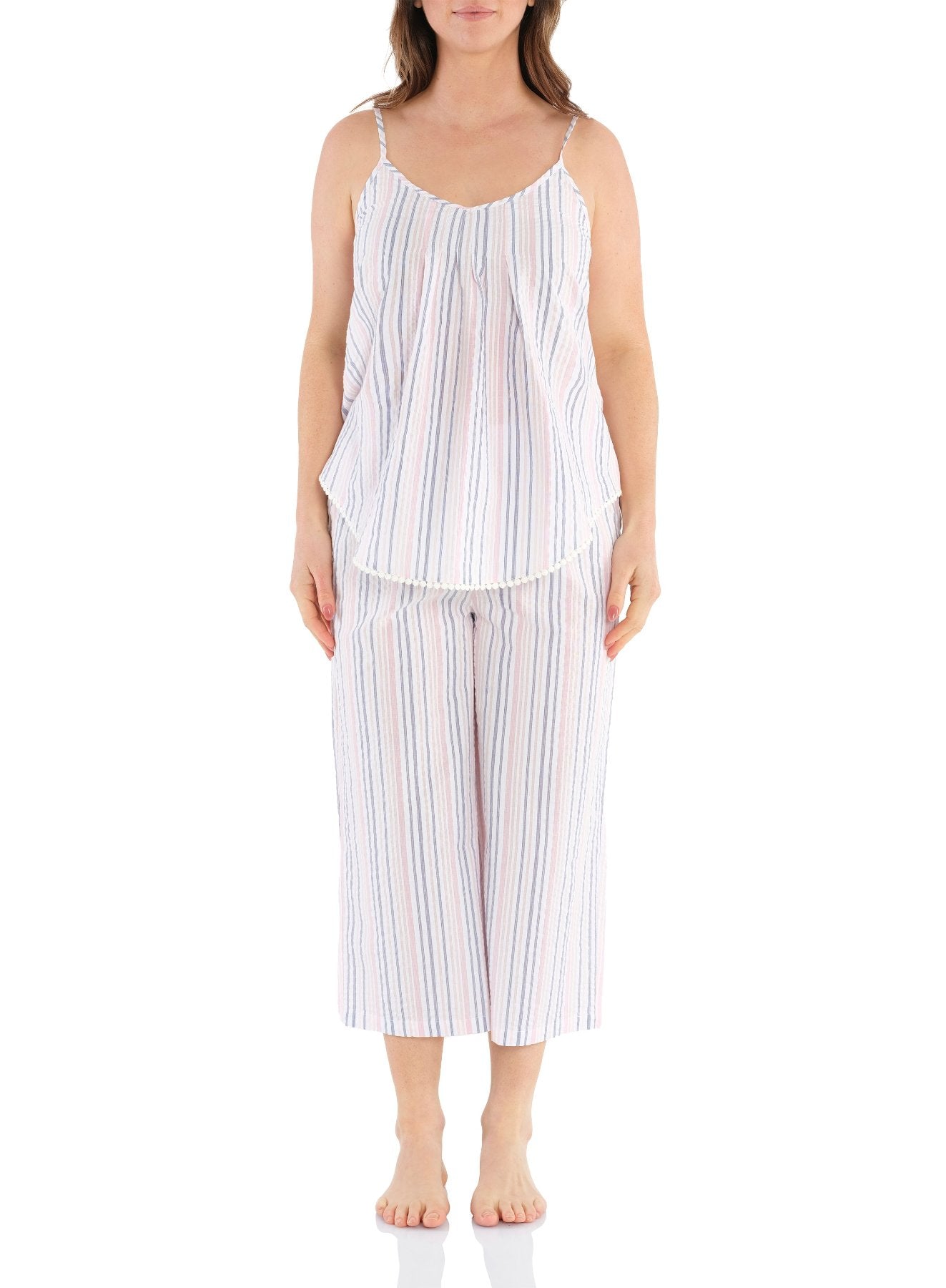 Nara Cotton Cami Pyjama Set - Women's Cotton Summer Pyjamas Australia