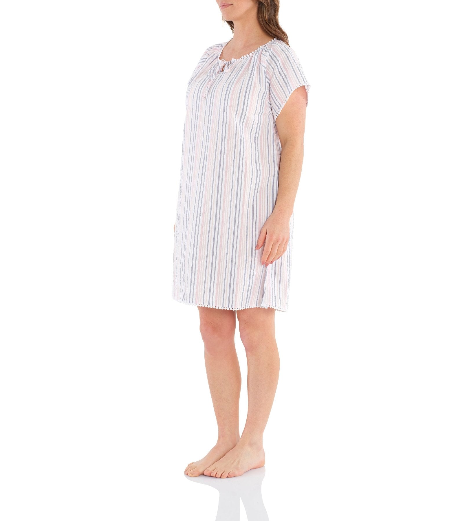 Nara Cotton Nightie - Women's Cool Cotton Summer Nighties Australia