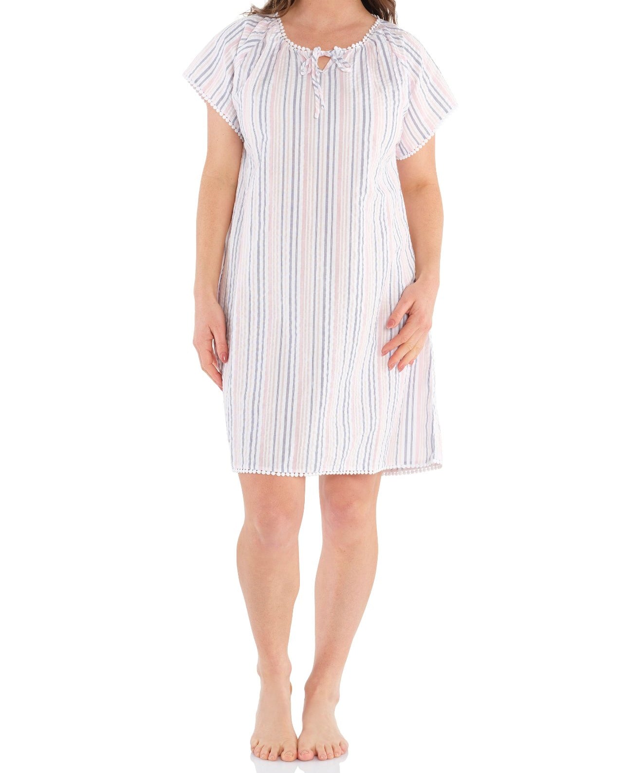 Nara Cotton Nightie - Women's Cool Cotton Summer Nighties Australia