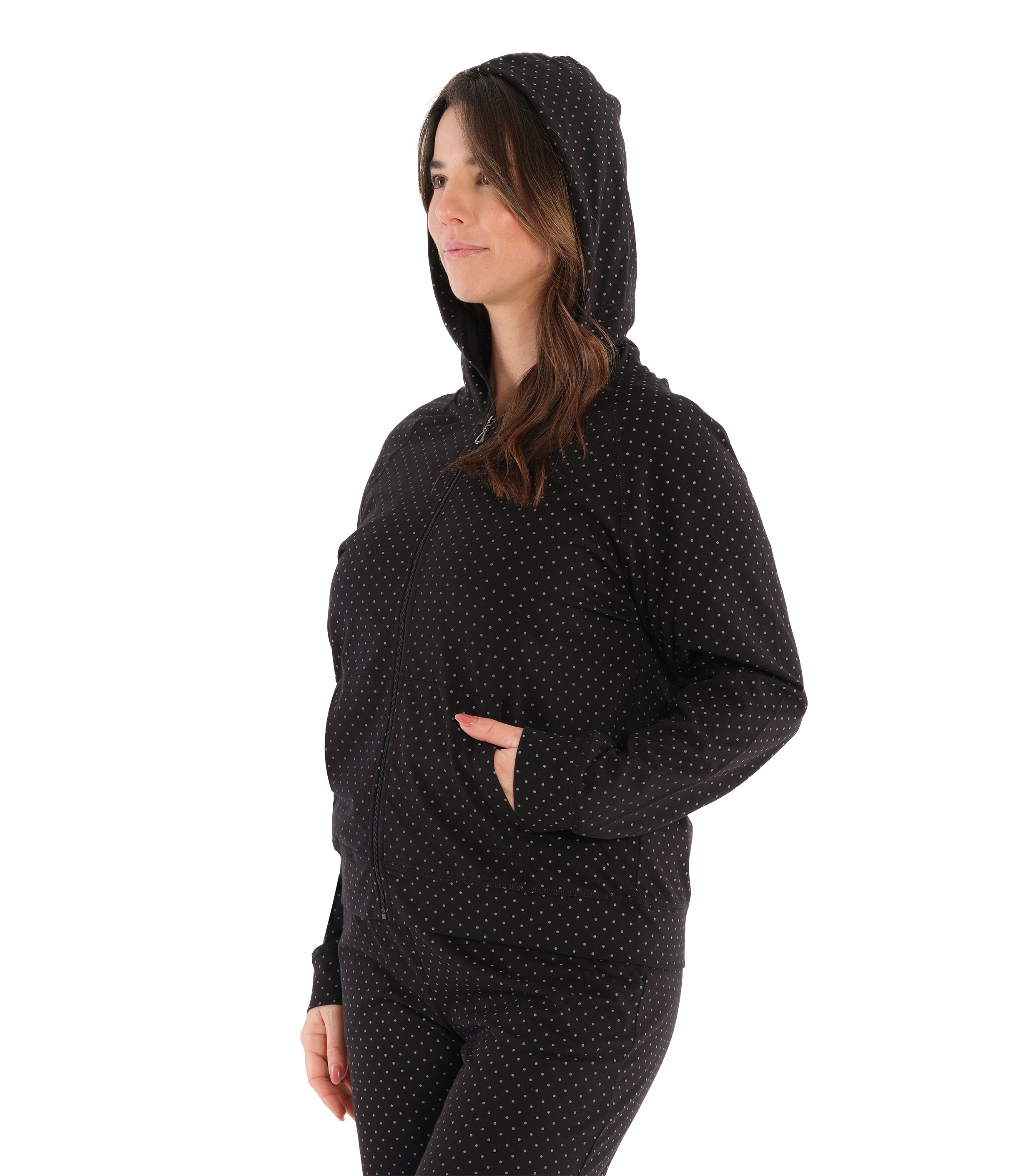 Osaka Comfort Dry Cotton Hoodie - Women's Quick Dry Hoodie | Magnolia Lounge Australia