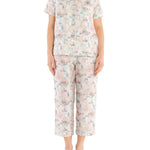 Tokyo Summer Pastel ⅞ Pyjama Set | Women's Lightweight Moisture-Wicking Pyjamas