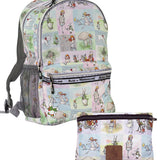 Waterproof Foldable Travel Backpack - Alice In Wonderland