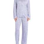 Dawn Paisley Bamboo Elastane Pyjama Set | Women's Winter Pyjamas |Magnolia Lounge Australia