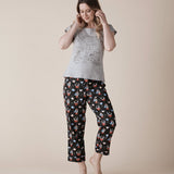 We're All Mad Here Tee with 7/8 Pant Pyjama Set