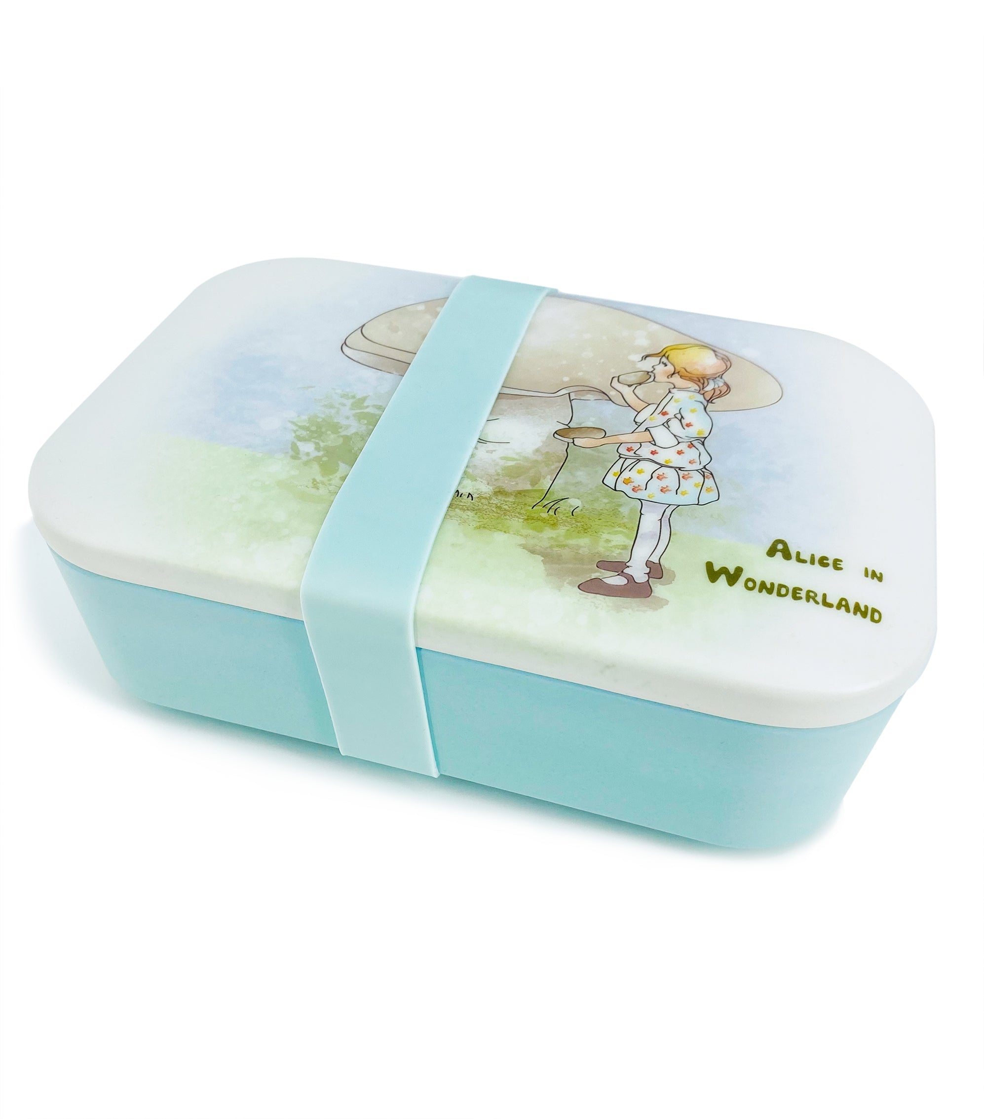 Alice in Wonderland Eco Bamboo Lunch Box Young Spirit