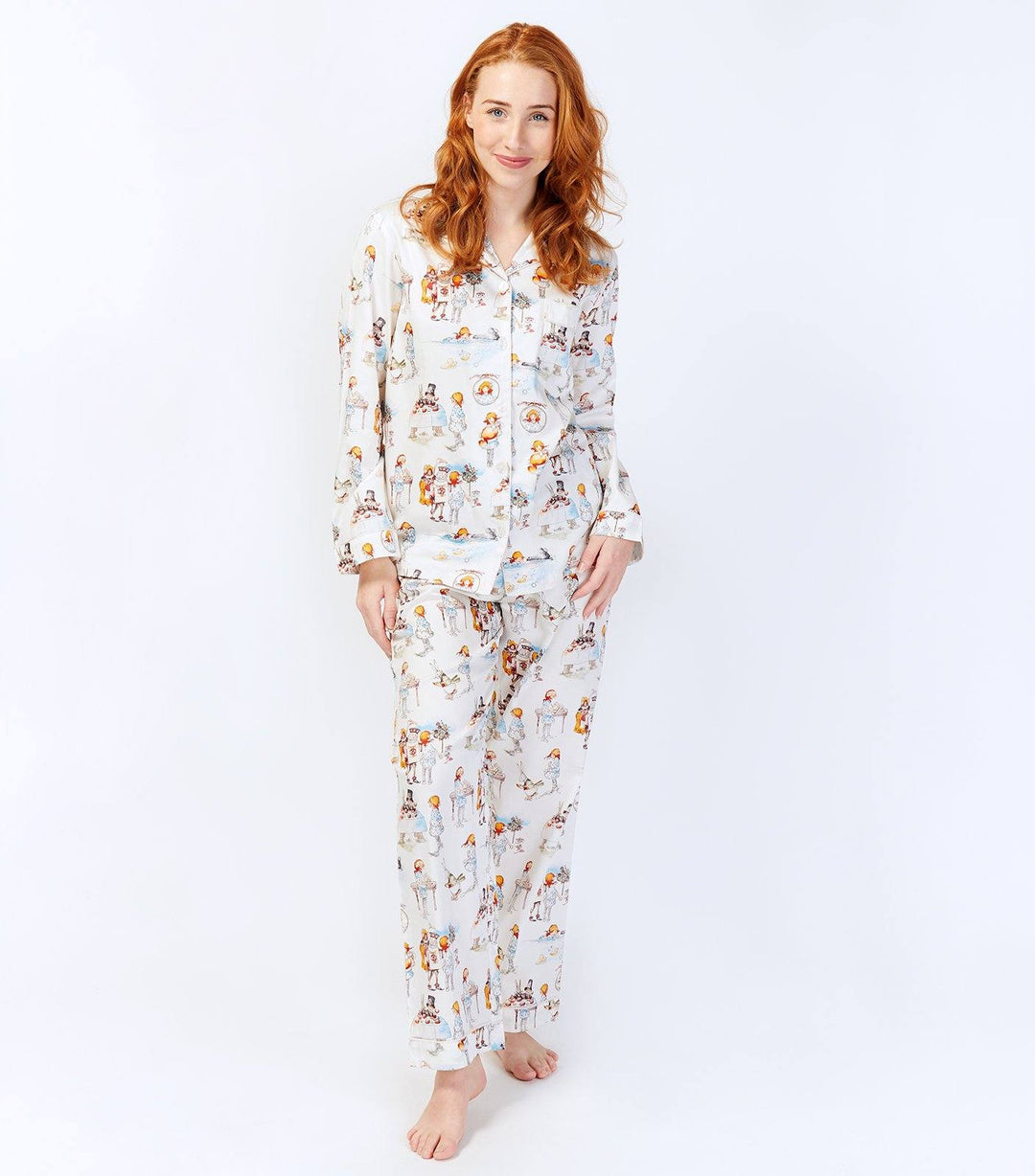 Alice in Wonderland Print Winter Pyjamas Set | Alice In Wonderland ...