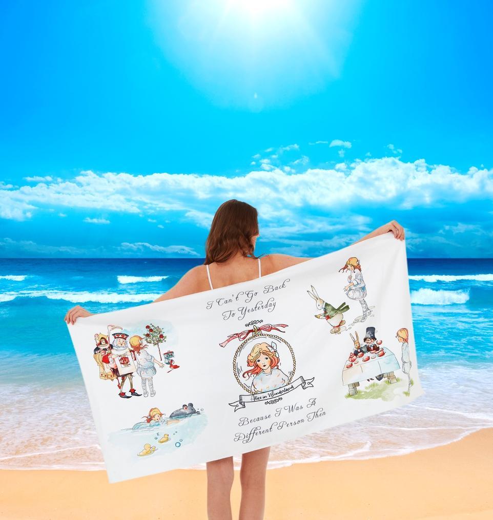 Sand free quick 2025 dry beach towel